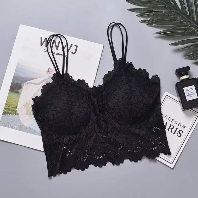 Women Soft Biddies With Removable Pad And Net style