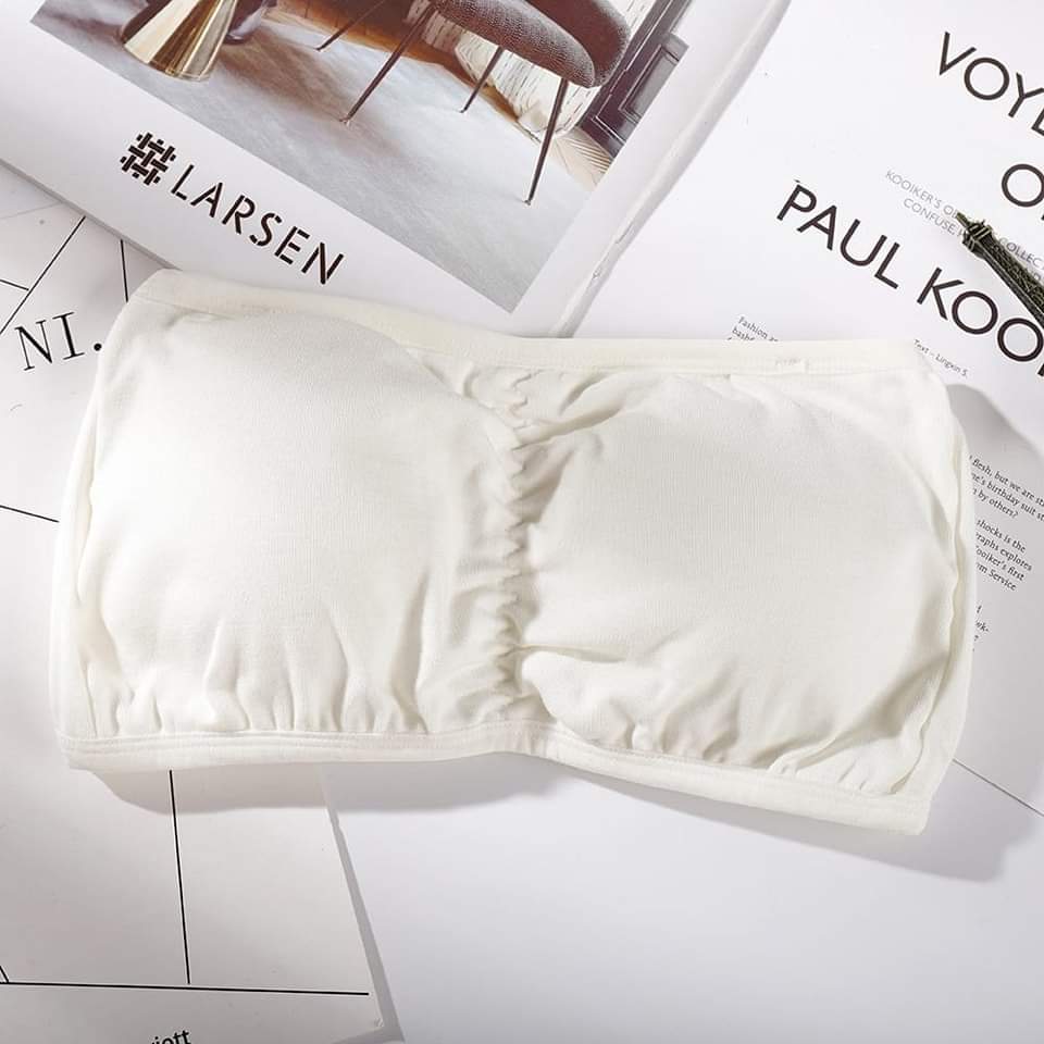 Strapless Tube Bra With Back Hook And Flexible Stuff Plane