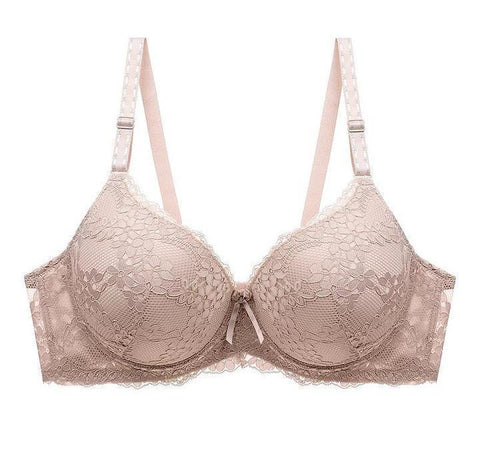 Lalina Pushup wire Bra with Net Lace And Flexible Stuff