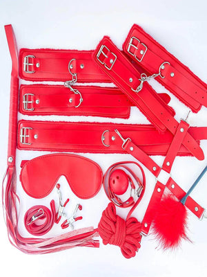 11/11Sale 50 Shades Full Set 10 piece BDSM kit
