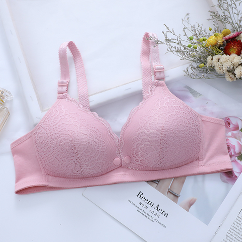 Smooth seamless soft nursing padded Bra