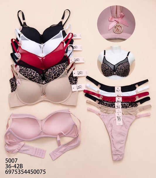 VS pushup padded wire Bra set