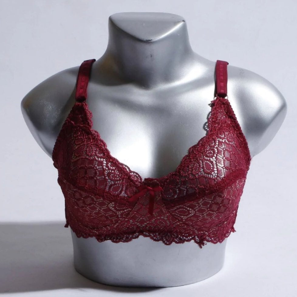 Soft Half Net Full coverage Bra