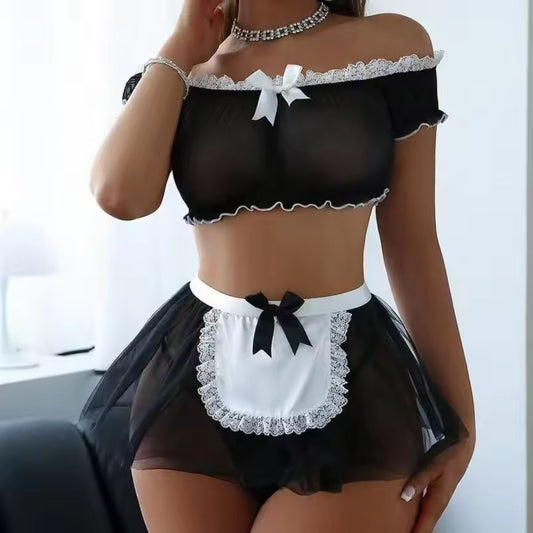 New Arrival miniskirt Mesh Lingerie