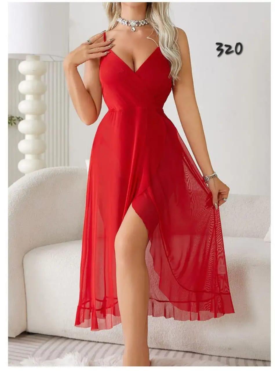 Long Net Gown