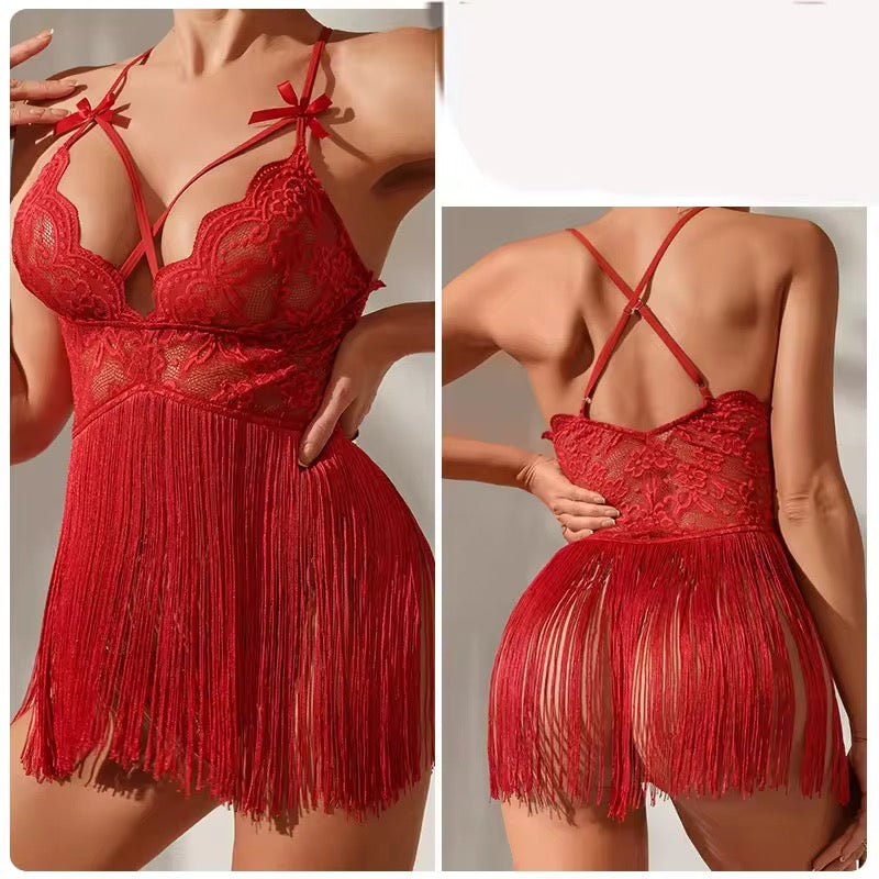 Floral Lace Lingerie Set