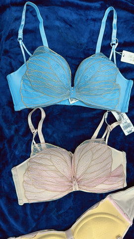 BUTTERFLY Push-up Padded bra (wireless) Set