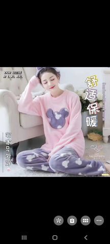 New Year’s Sale50/50Mickey Fleece Night Suit