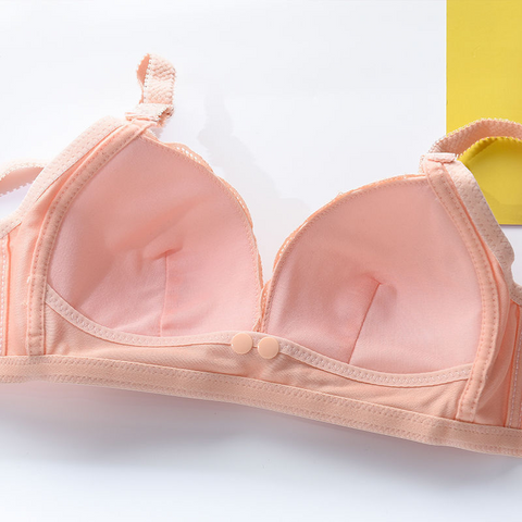 Smooth seamless soft nursing padded Bra