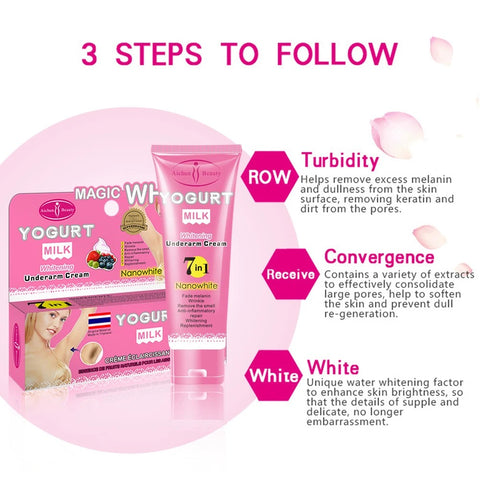 Aichun Beauty 7 IN 1 Yogurt Milk Private Parts Whitening Cream