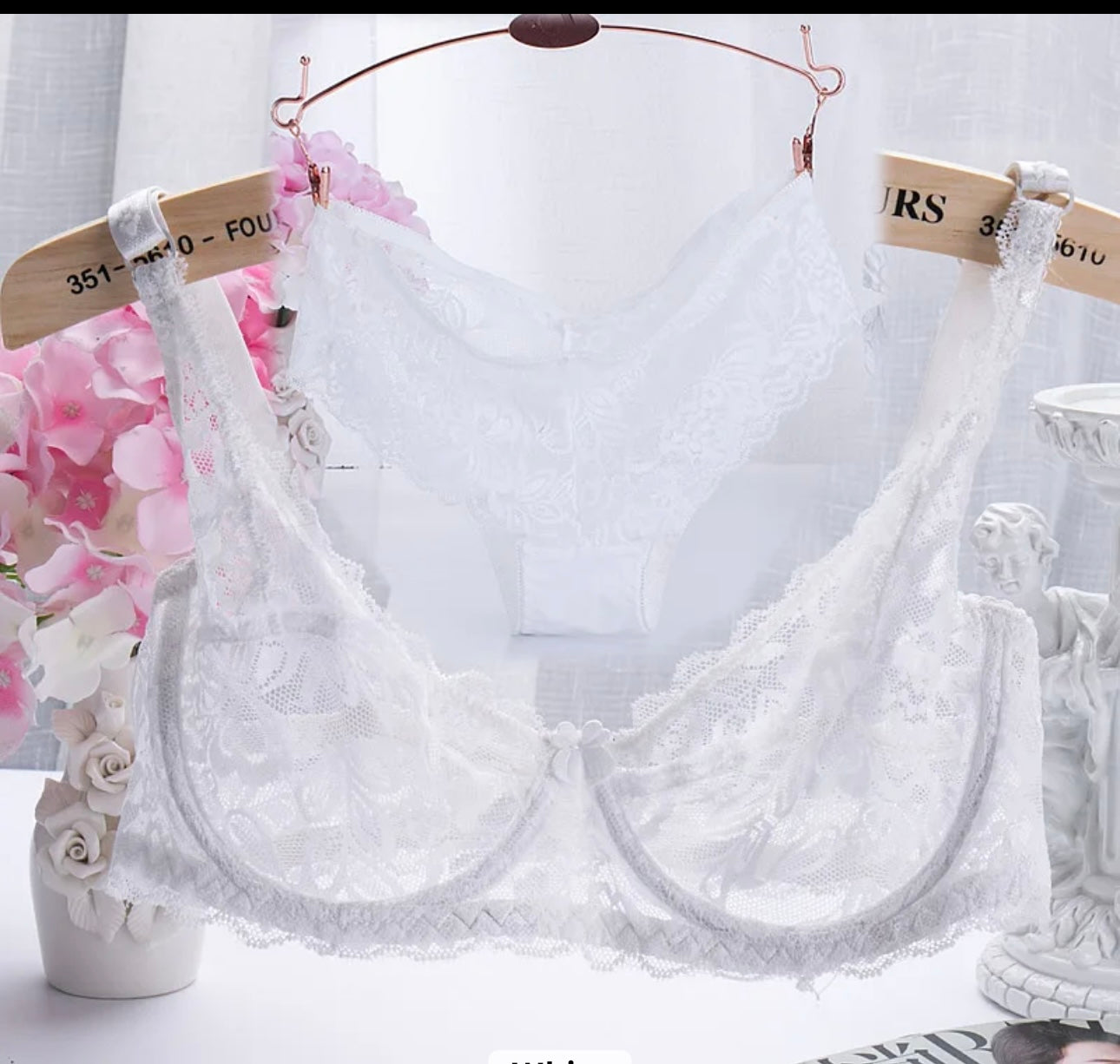FULL NET BRA SET
