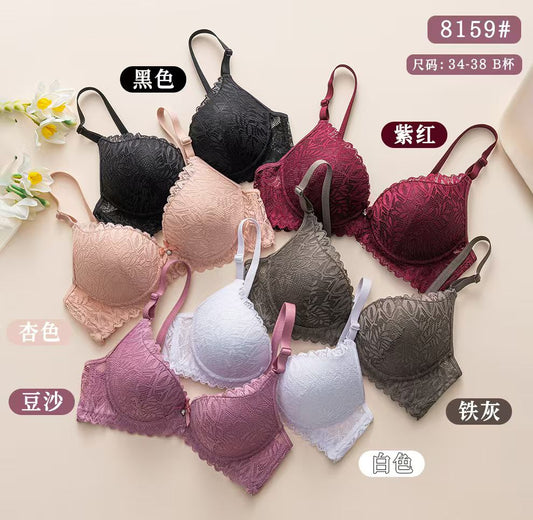 Pushup padded Lace Wire Bra