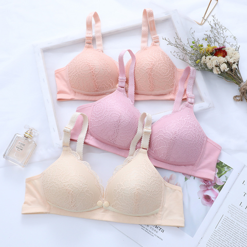 Smooth seamless soft nursing padded Bra