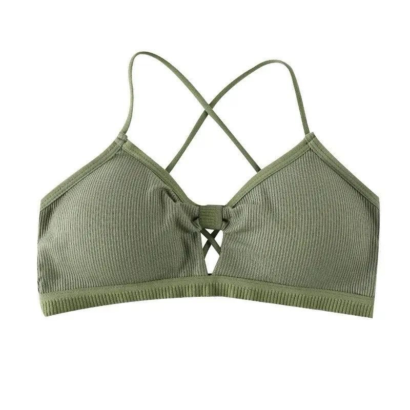 Back cross strap Women's Tanks tops