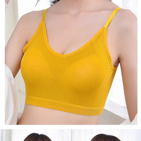 SPORTS BRA REMOVABLE PAD