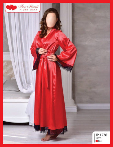 Kimono Night Robe Full Length Gown Lingerie