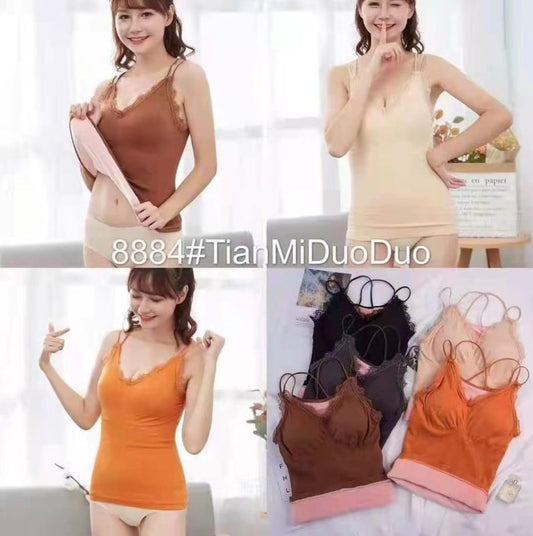 Fleece Warm padded Camisole