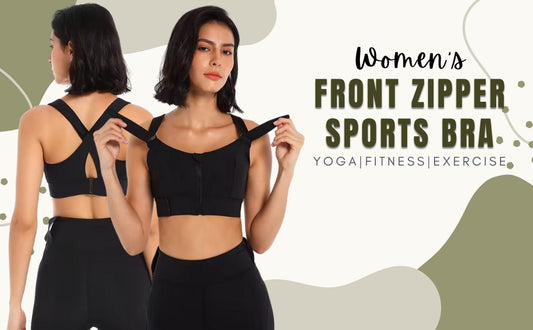 PREMIUM QUALITY FRONT CLOSURE PADDED HIGH IMPACT SPORTS BRA WITH ADJUSTABLE WAIST BAND-RUST