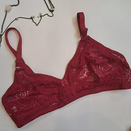 Galaxy Transparent Soft Net Bra With flexible stuff