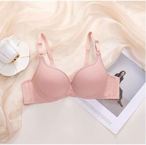 single Padded Ring Bra with Plane Cup And Flexible Stuff