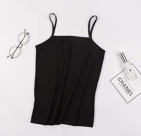 Women Soft Cotton Slip With Thin Strip