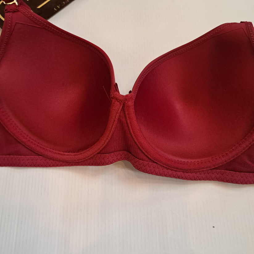 Single Padded Ring Bra with Plane Cup And Flexible Stuff