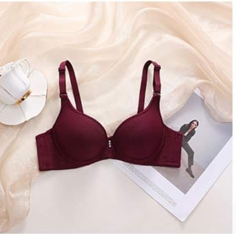 single Padded Ring Bra with Plane Cup And Flexible Stuff